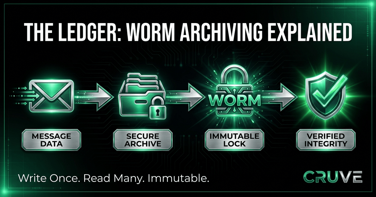 How The Ledger Works: WORM Archiving Explained for Financial Firms